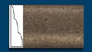 Плинтус пробковый ArtCorkDesing С 105 (Колер 7) 18x45x910 мм в Перми