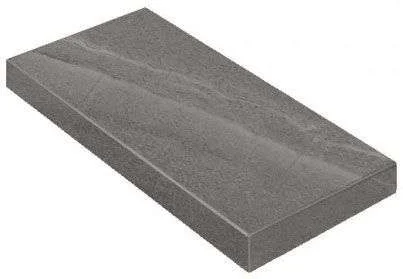 Керамогранит Italon Контемпора Карбон 33x120 ступень угловая правая в Перми