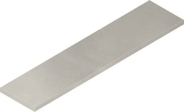 Керамогранит Italon Континуум Сильвер Ступень угловая левая 33х120 (Натуральная) в Перми