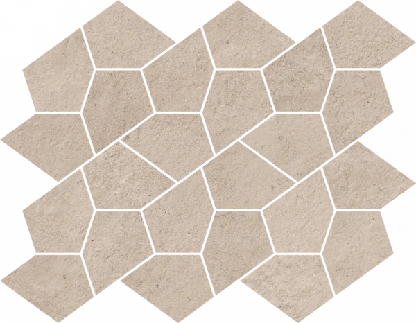 Керамогранит Italon Этернум Крим Мозаика Калейдо 35.6х27.6 (Натуральная) в Перми