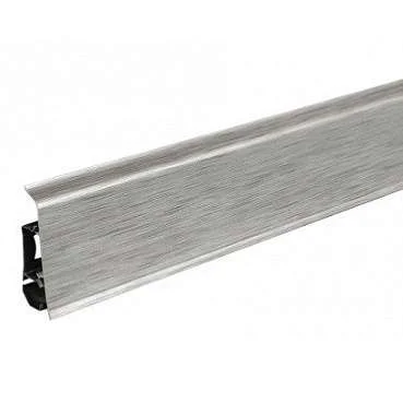 Плинтус пластиковый Arbiton INDO70 17 Алюминий 2,5 м в Перми