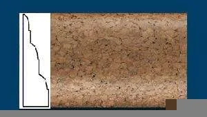 Плинтус пробковый ArtCorkDesing С 105 (Колер 9) 18x45x910 мм в Перми