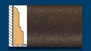 Плинтус пробковый ArtCorkDesing С 103 (Колер 19) 12х65х910 мм в Перми
