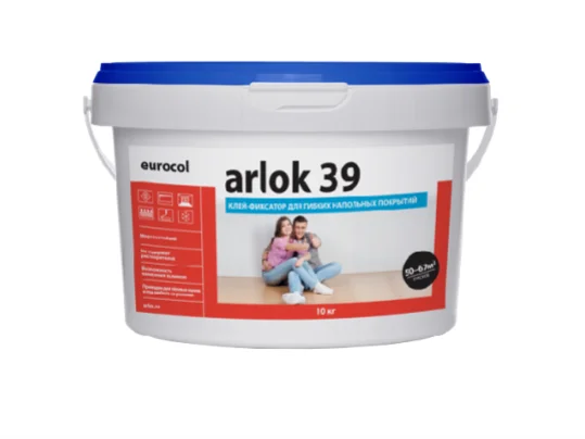 Клей Arlok 39 (10 кг) 150-200 г/м2, фиксатор против сдвигов в Перми