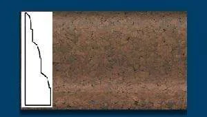 Плинтус пробковый ArtCorkDesing С 105 (Колер 11) 18x45x910 мм в Перми
