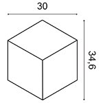 Декоративная панель Orac W105 (30x34.6x3 см) в Перми