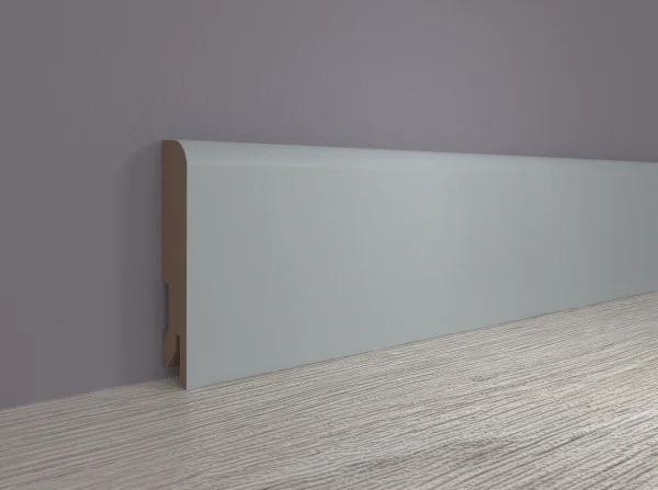 Плинтус MDF Bonkeel 24067 Скай Грей (80х16х2400 мм) в Перми