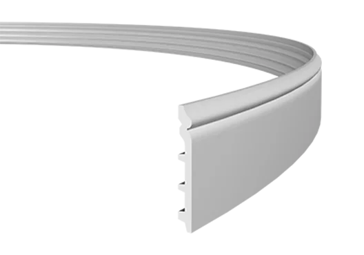 Плинтус Европласт 1.53.110 (138х19х2000 мм) Гибкий в Перми