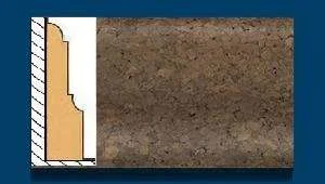 Плинтус пробковый ArtCorkDesing С 103 (Колер 10) 12х65х910 мм в Перми