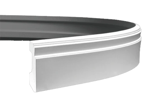 Плинтус Европласт 1.53.101 (110х26х2000 мм) Гибкий в Перми