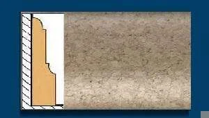 Плинтус пробковый ArtCorkDesing С 104 (Колер 6) 12x40x910 мм в Перми