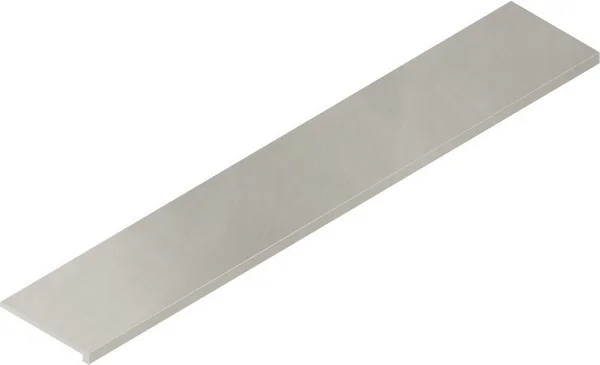 Керамогранит Italon Континуум Сильвер Ступень Фронт 33х160 (Натуральная) в Перми