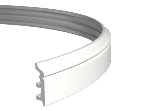 Плинтус Европласт 1.53.107 (80х22х2000 мм) Гибкий в Перми