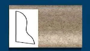 Плинтус пробковый ArtCorkDesing С 102 (Колер 6) 20x40x910 мм в Перми