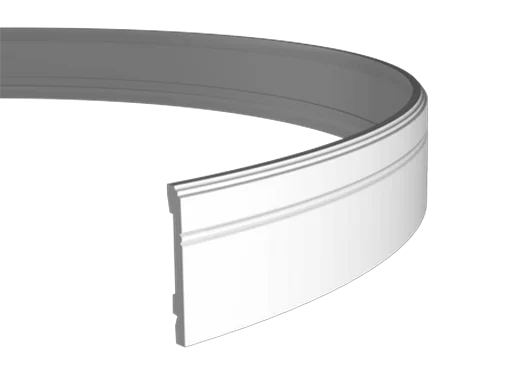 Плинтус Европласт 1.53.103 (110х15х2000 мм) Гибкий в Перми