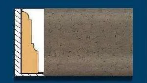 Плинтус пробковый ArtCorkDesing С 104 (Колер15) 12x40x910 мм в Перми