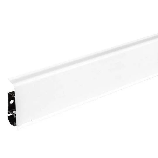 Плинтус пластиковый Arbiton INDO70 01 Белый блеск 2,5 м в Перми