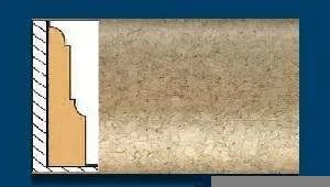 Плинтус пробковый ArtCorkDesing С 103 (Колер 4) 12х65х910 мм в Перми