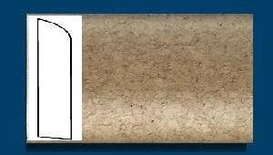 Плинтус пробковый ArtCorkDesing С 106 (Колер 5) 10х60х910 мм в Перми