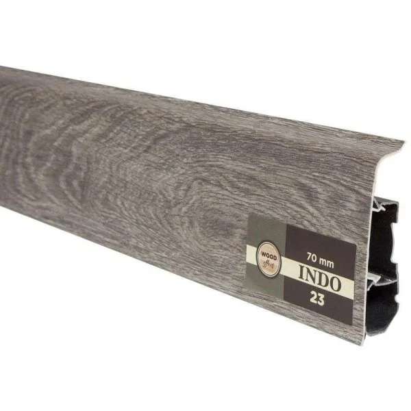 Плинтус пластиковый Arbiton INDO70 23 Дуб Модена 2,5 м в Перми