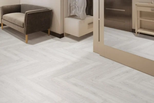 Виниловый пол Floor Factor Herringbone White Smoke Oak в Перми