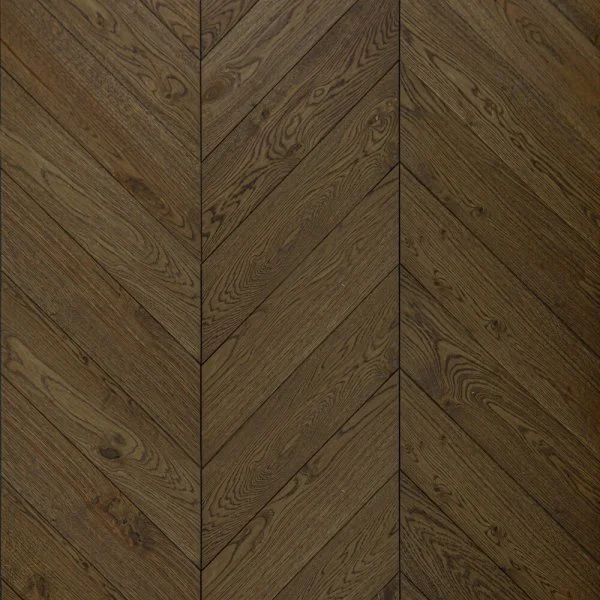 Инженерная доска Kochanelli Французская Ёлка Оскуро Дуб Original Браш (600х120х15) в Перми