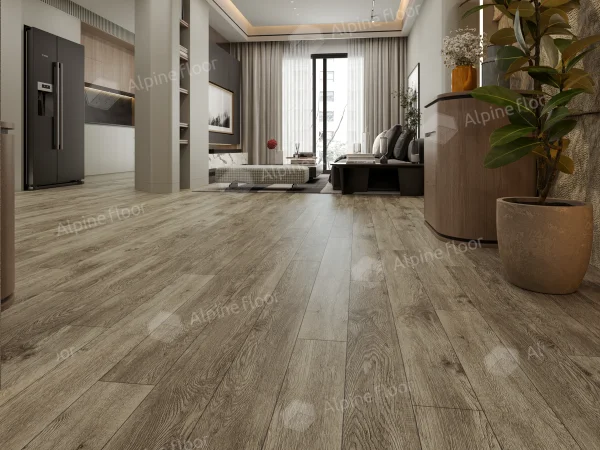 Каменно-полимерная плитка Alpine Floor Grand Sequoia Village Венге Грей ECO 11-807 4мм, 43 класс в Перми