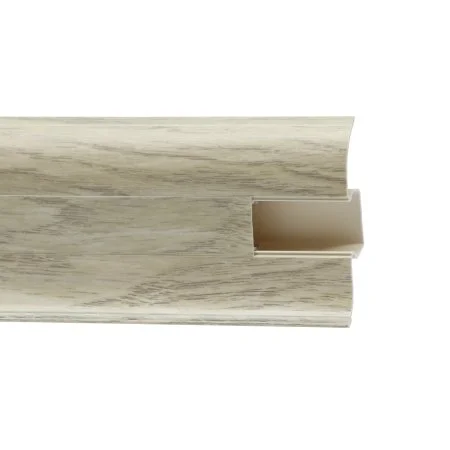 Пластиковый плинтус Royce №853 Дуб Супрема (58х22х2200мм) в Перми