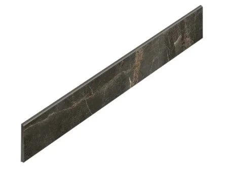 Керамогранит Coliseum Канова Дарк Плинтус (Натуральный, 7,2х60) в Перми