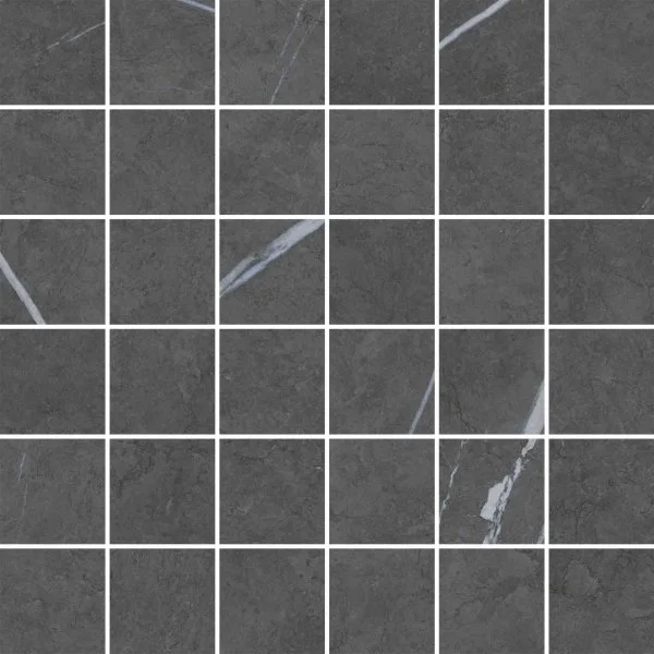 Керамогранит Italon Метрополис Империал Блэк Мозаика 30х30 (Натуральная) в Перми