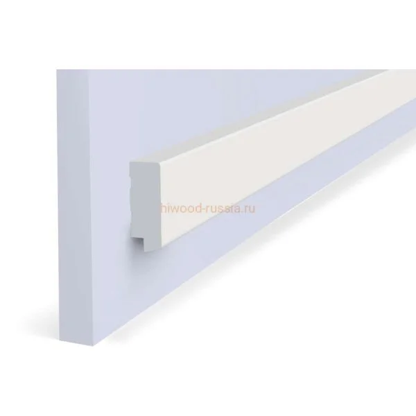 Финишный молдинг LF124B NP левый белый (31х12х2700мм) в Перми