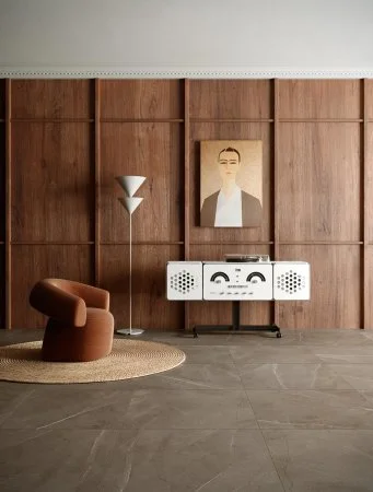 Керамогранит Coliseum Фьямма Бронз 60х60 (Натуральный и Реттифицированный) в Перми