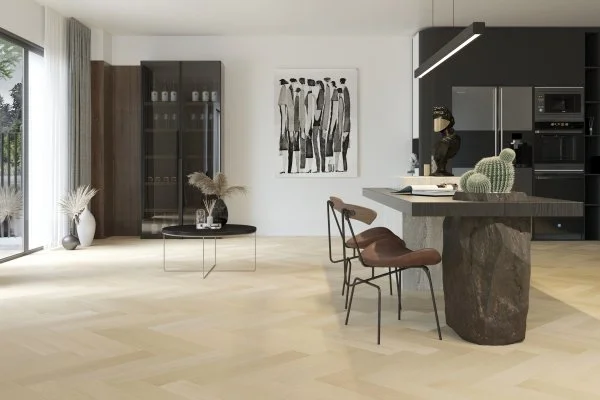 Паркетная доска Quartz Parquet Английская Ёлка Дуб Испанский 33-404 в Перми