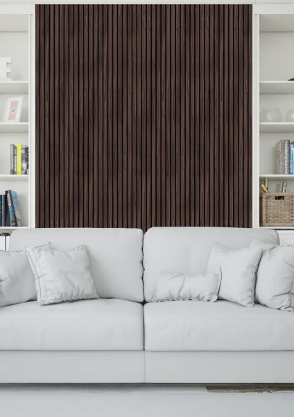 Декоративная панель для стен HiWood LV124 BR395K (120х12х2700мм) в Перми