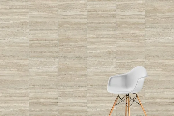 Керамогранит Vitra CityStone Травертин Линейный 60х60 (Натуральная и Реттифицированная) в Перми