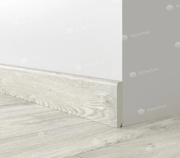 Кварцевый плинтус Alpine Floor Parquet Light 13-11 Снежный в Перми