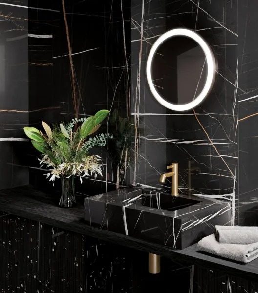 Керамогранит Italon Шарм Делюкс Сахара Нуар 80х160 (Люкс и реттифицированная) в Перми