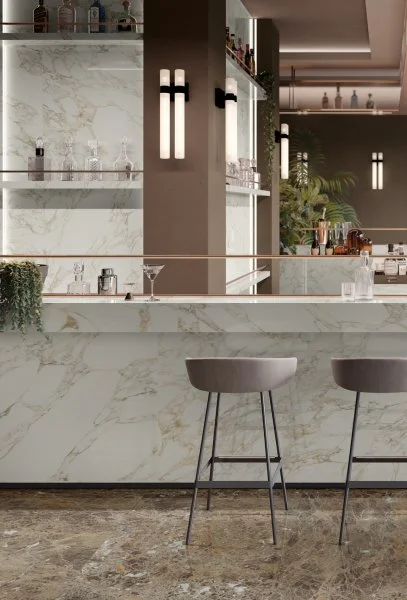 Керамогранит Italon Шарм Делюкс Арабескато Уайт 80х160 (Люкс и реттифицированная) в Перми