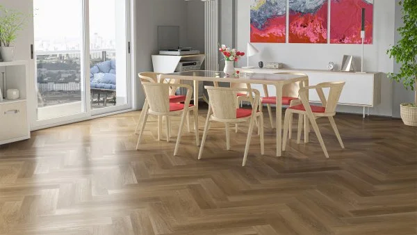 Кварц-виниловая плитка Fargo Parquet 4мм 33-63W948 Дуб Монако (Градиент) в Перми