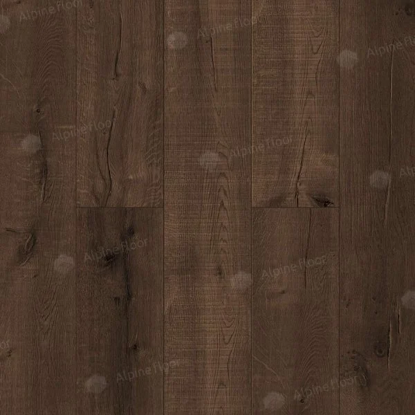 Каменно-полимерная плитка Alpine Floor Real Wood Дуб Мокка ECO 2-2, 6 мм 43 класс в Перми
