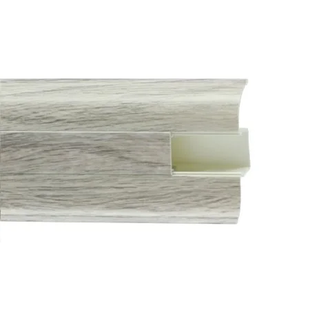 Пластиковый плинтус Royce №822 Дуб Альба (58х22х2200мм) в Перми