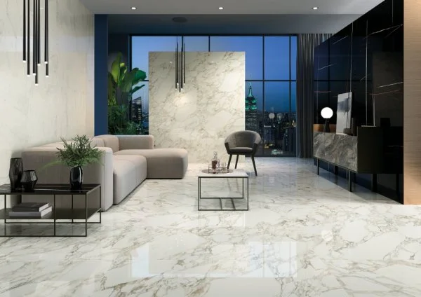 Керамогранит Italon Шарм Делюкс Арабескато Уайт 80х160 (Люкс и реттифицированная) в Перми