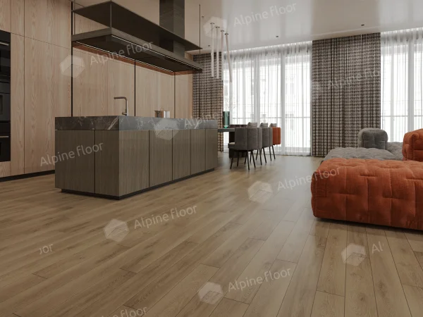 Каменно-полимерная плитка Alpine Floor Grand Sequoia Village Вайпуа ECO 11-1907 4мм, 43 класс в Перми