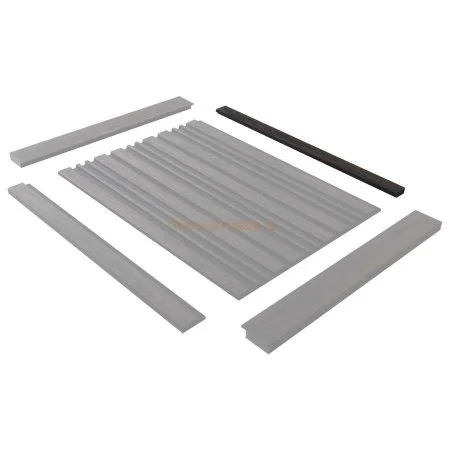 Финишный молдинг LF124B BR395K левый декорированный (31х12х2700мм) в Перми