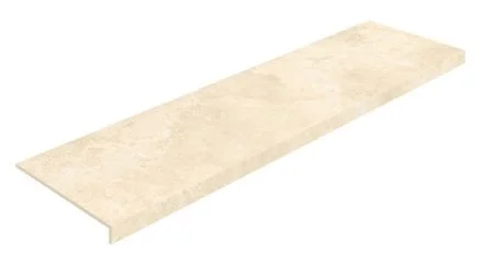 Керамогранит Coliseum Аурелия Уайт Ступень фронтальная (Натуральный, 33х120) в Перми