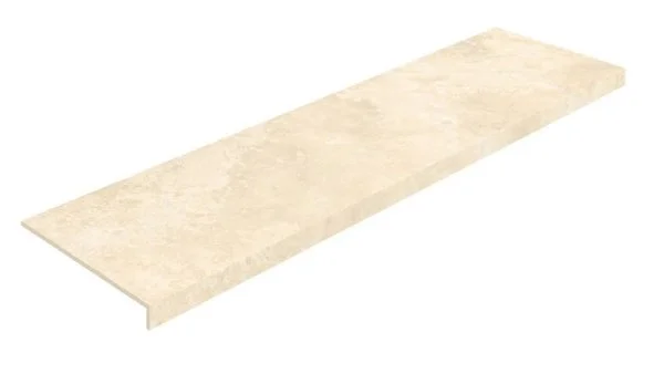 Керамогранит Coliseum Аурелия Уайт Ступень фронтальная (Натуральный, 33х120) в Перми