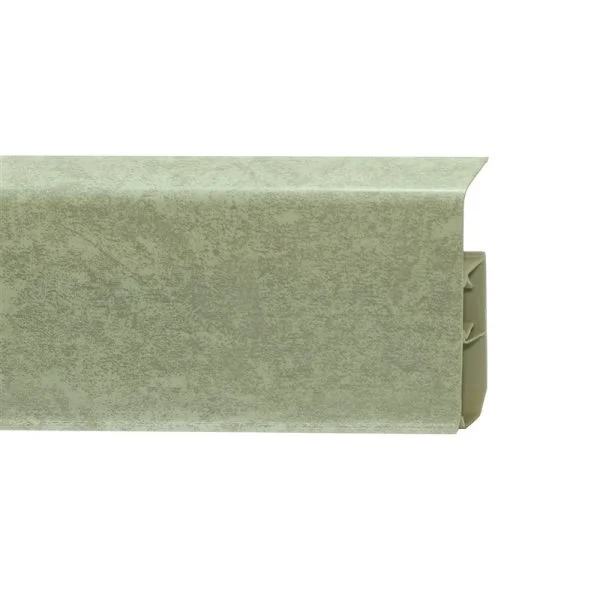 Пластиковый плинтус Royce №339 Мрамор Светлый (80х24х2200мм) в Перми