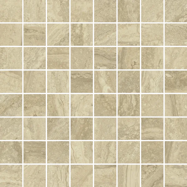Керамогранит Italon Шарм Эдванс Травертино 29,2х29,2 мозаика (Люкс) в Перми