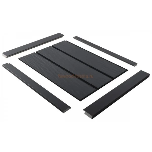 Финишный молдинг LF124A GR15K правый декорированный (42х12х2700мм) в Перми