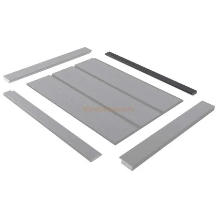 Финишный молдинг LF124B GR15K левый декорированный (31х12х2700мм) в Перми